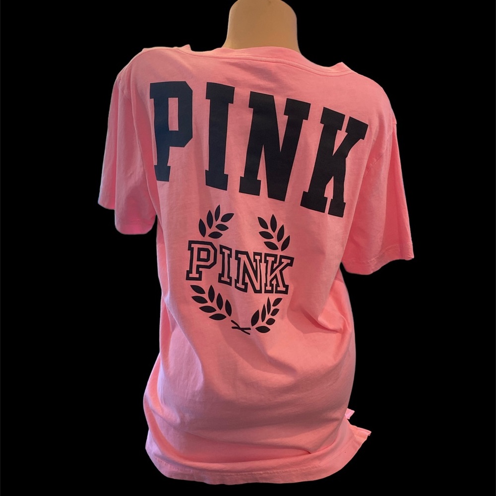 Victoria's Secret PINK Graphic Logo Tee